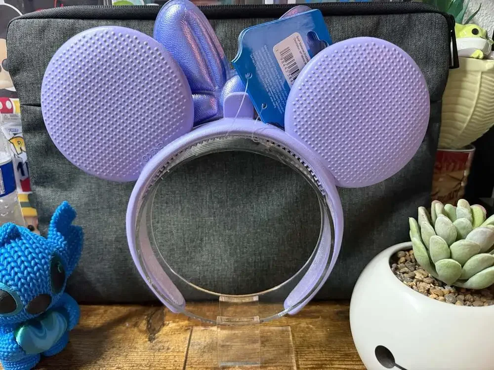 NWT Crocs Disney Minnie Mouse Ear Headband Purple